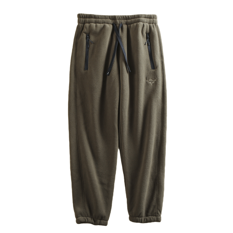 日单牛货！加绒加厚！外贸男装尾货冬季松紧腰口袋拉链摇粒绒卫裤,淘宝优惠券,粉丝福利购,淘宝优惠卷