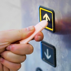 Bring your own high-efficiency sterilization and bacteriostasis, press the elevator non-contact button pen, go to work, portable household artifact