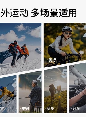 防紫外线骑行眼镜女男防风户外登山骑车骑电动车日夜两用护目墨镜