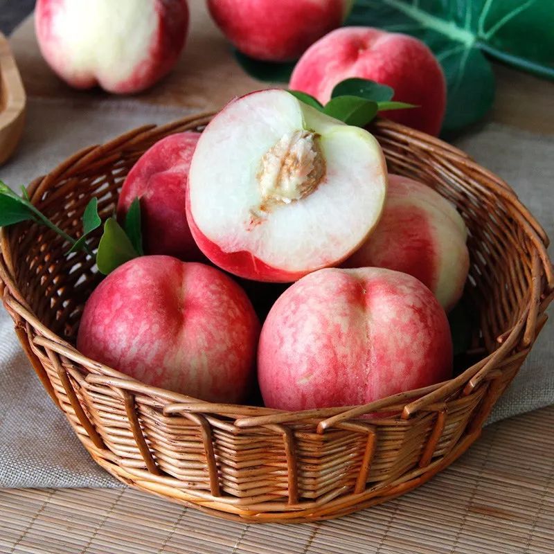 乐知果旗舰店水蜜桃新鲜现摘桃子水果大果毛桃多陕西水蜜桃当季整箱5斤包邮101