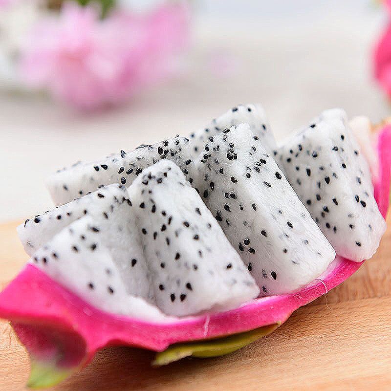 乐知果旗舰店越南白心火龙果应季新鲜水果包邮当季白肉热带火龙果批发包邮5斤2