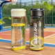 Anti-fall and high temperature resistant plastic cup with filter