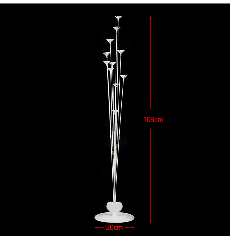 生日派对气球底座装饰支架立柱装饰场景布置婚礼开业气球节庆用品 - 图1