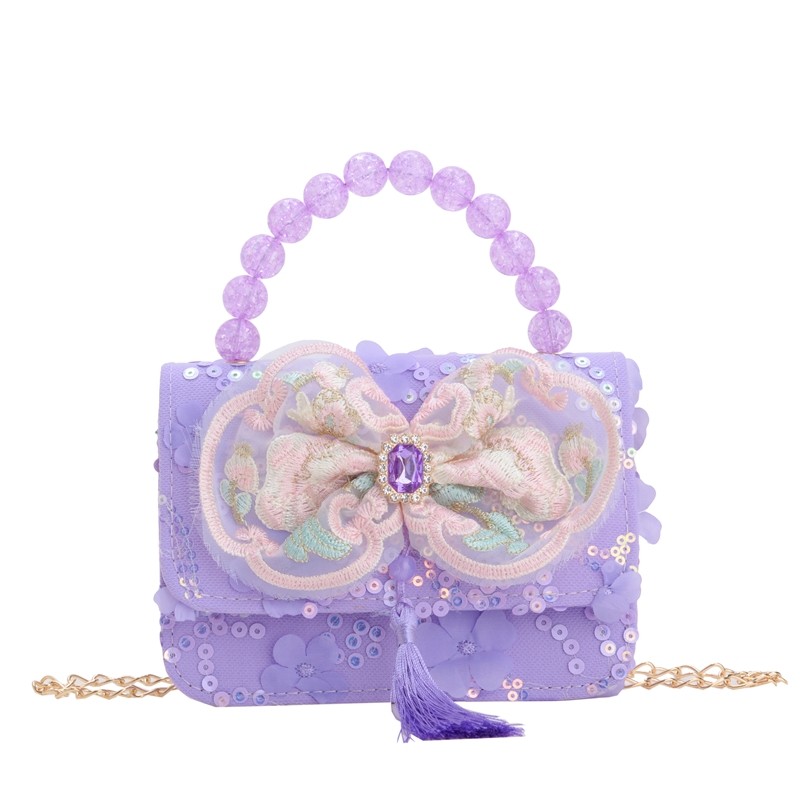 儿童包包女可爱公主斜挎包时尚小女孩珍珠手提小方包宝宝零钱配饰,淘宝优惠券,粉丝福利购,淘宝优惠卷