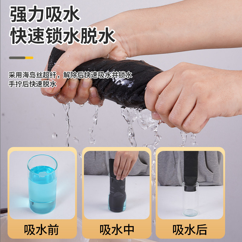 洗碗抹布厨房专用擦玻璃鱼鳞魔力布加厚无痕清洁窗户不掉毛吸水布 - 图3