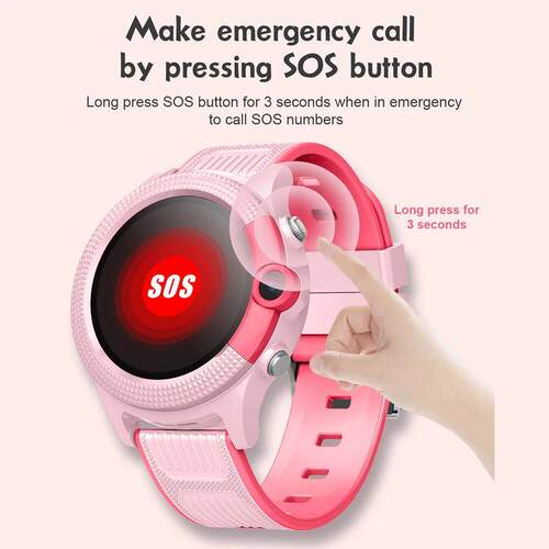 D36 4G Kids Smart Watch SIM Card GPS Video Call SOS Location - 图2