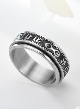 Spinning Spinner Ring For Men Women Anxiety Fidget Rings Sta