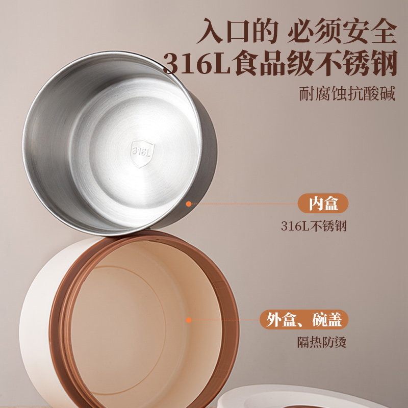 爱仕达保温饭盒袋便携上班族带饭不锈钢饭盒微波炉加热便当盒套装,淘宝优惠券,粉丝福利购,淘宝优惠卷