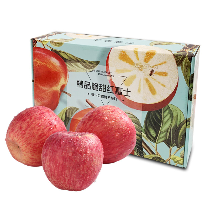 正宗洛川红富士新鲜当季陕西5 / 鲜蜜季苹果