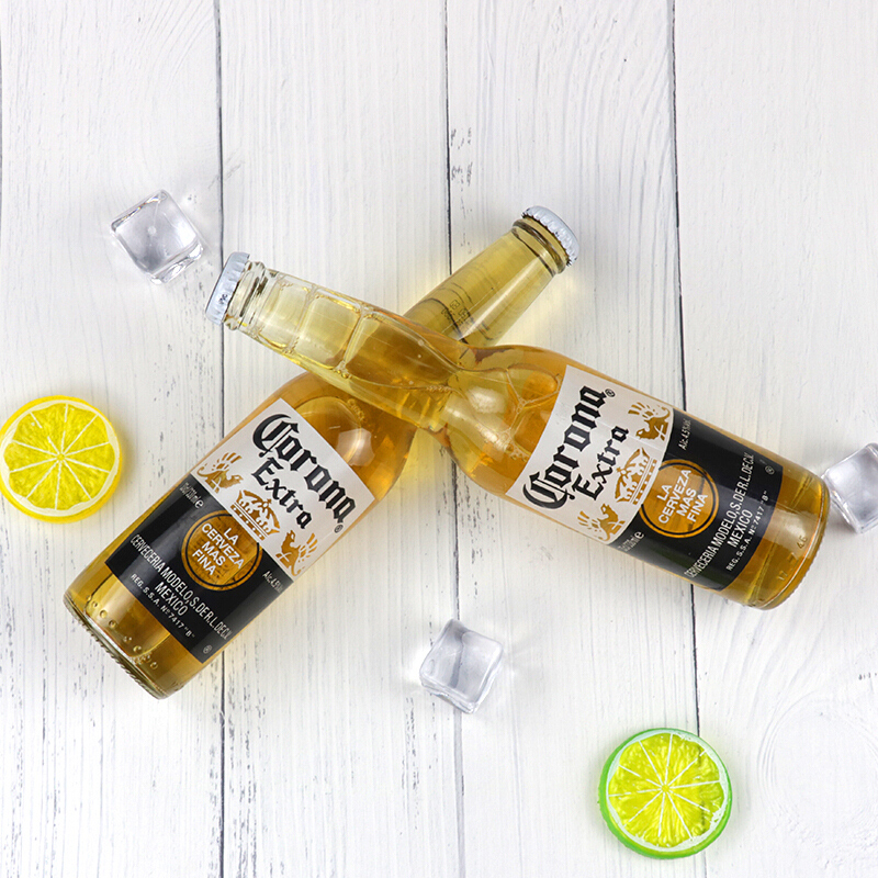【进口】墨西哥科罗娜corona啤酒330ml*24瓶装拉格黄啤临期清仓