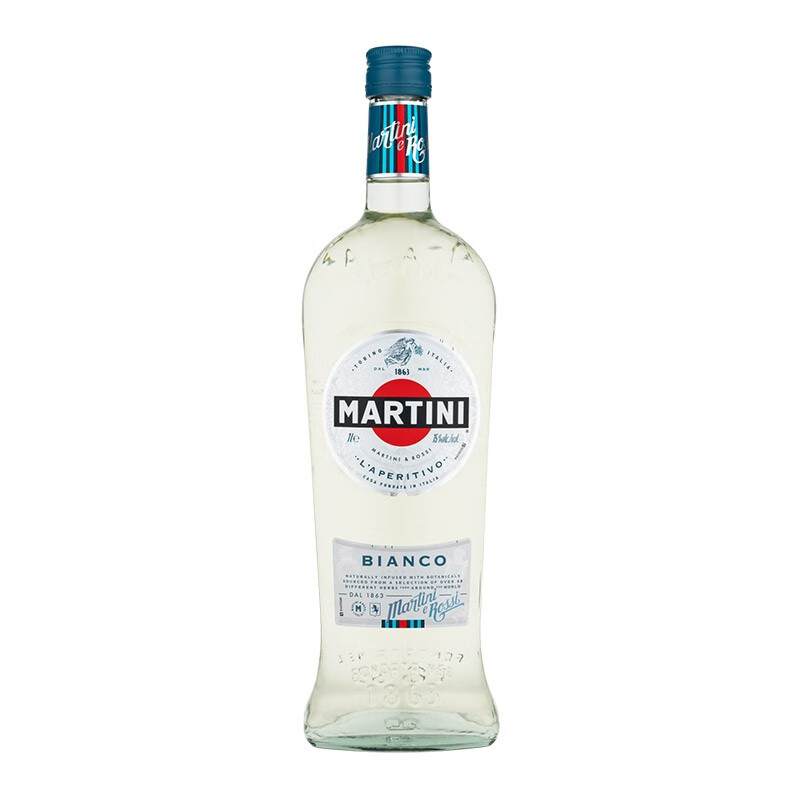 【进口】马天尼(Martini) 洋酒750ml意大利红威白威末酒甜型果酒