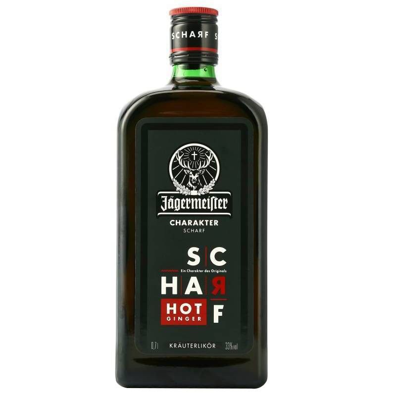 【进口】野格利口酒700ml装德国洋酒Jagerneister圣鹿姜味力娇酒