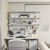 Hardware hole board bookshelf girl desk bookcase vertical floor display integrated student desk storage rack