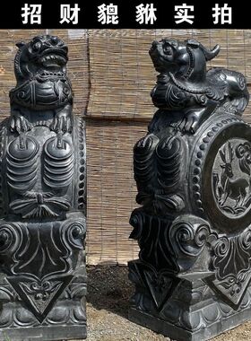 门鼓抱鼓石门墩石雕大象一对狮子门鼓石墩子石鼓墩石墩石头门墩子