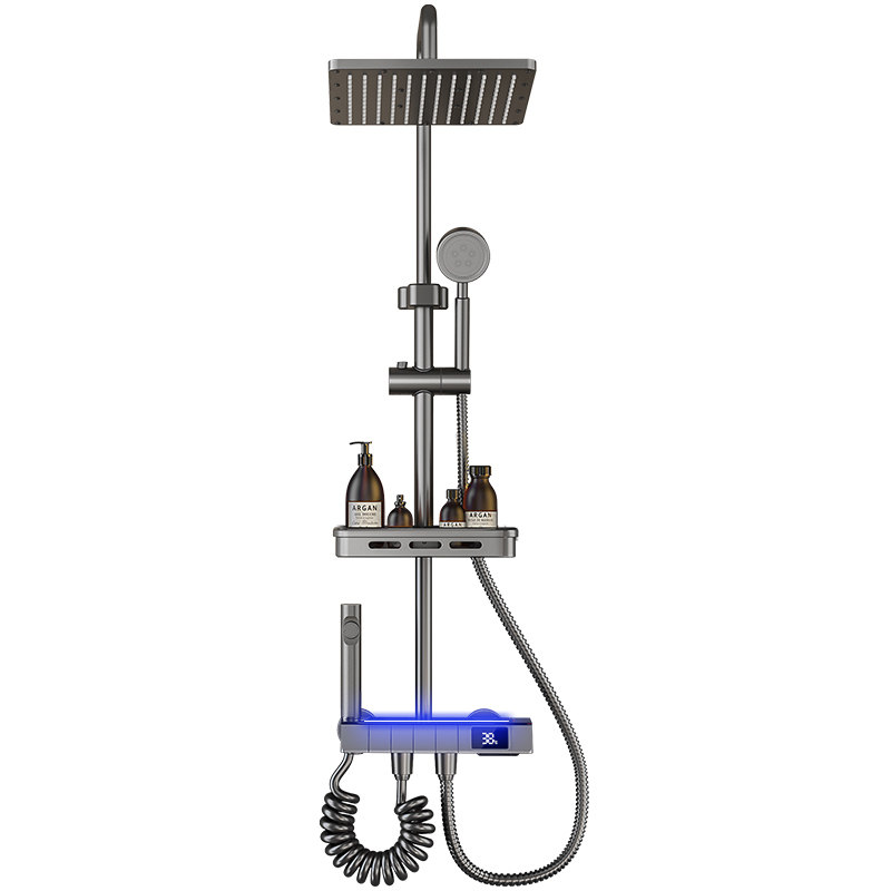 不锈钢淋浴恒温花洒套装家用卫浴室卫生间洗澡淋雨增压冷热沐浴器,淘宝优惠券,粉丝福利购,淘宝优惠卷