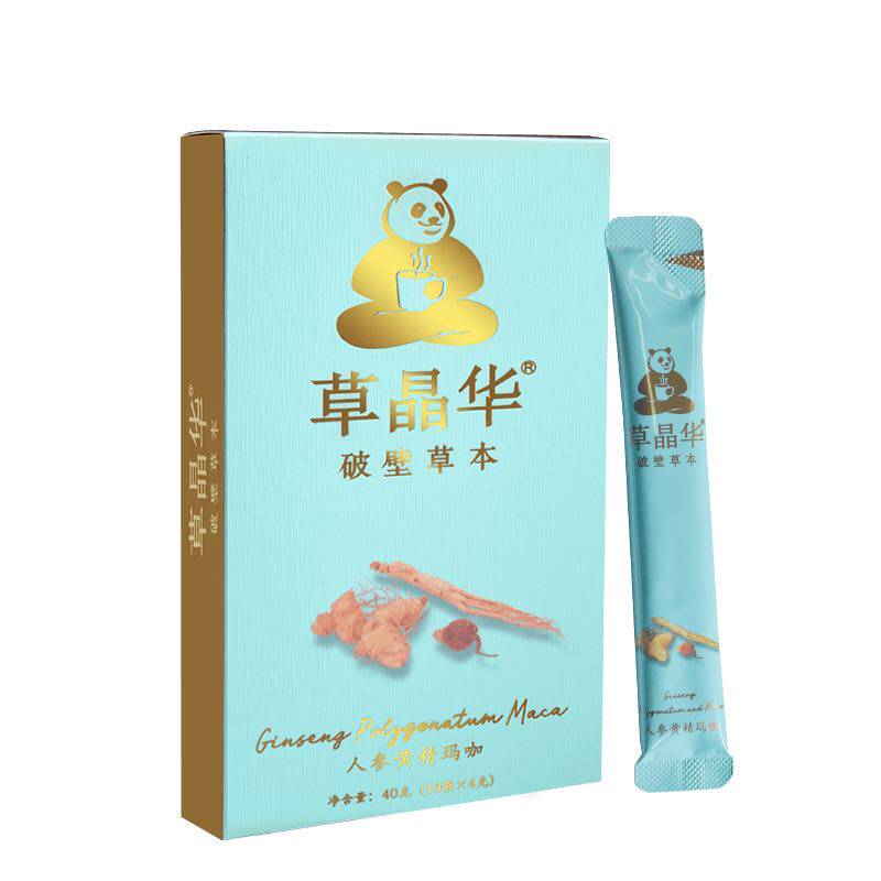 草晶华人参男士调理身体五宝养生茶 草晶华韵洪养生茶