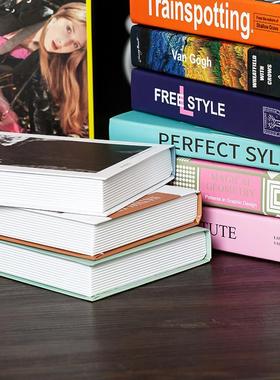 假书摆件家居装饰品北欧风简约现代书柜创意客厅软装彷真书装饰书