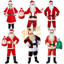 Santa Claus costume Fatherchristmas party decoration cosplay