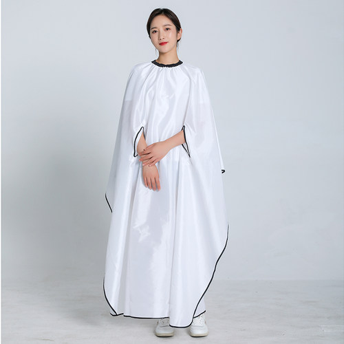 理发围布加大不沾发专用剪发专业加长高档美发围布理发店定制LOGO - 图2