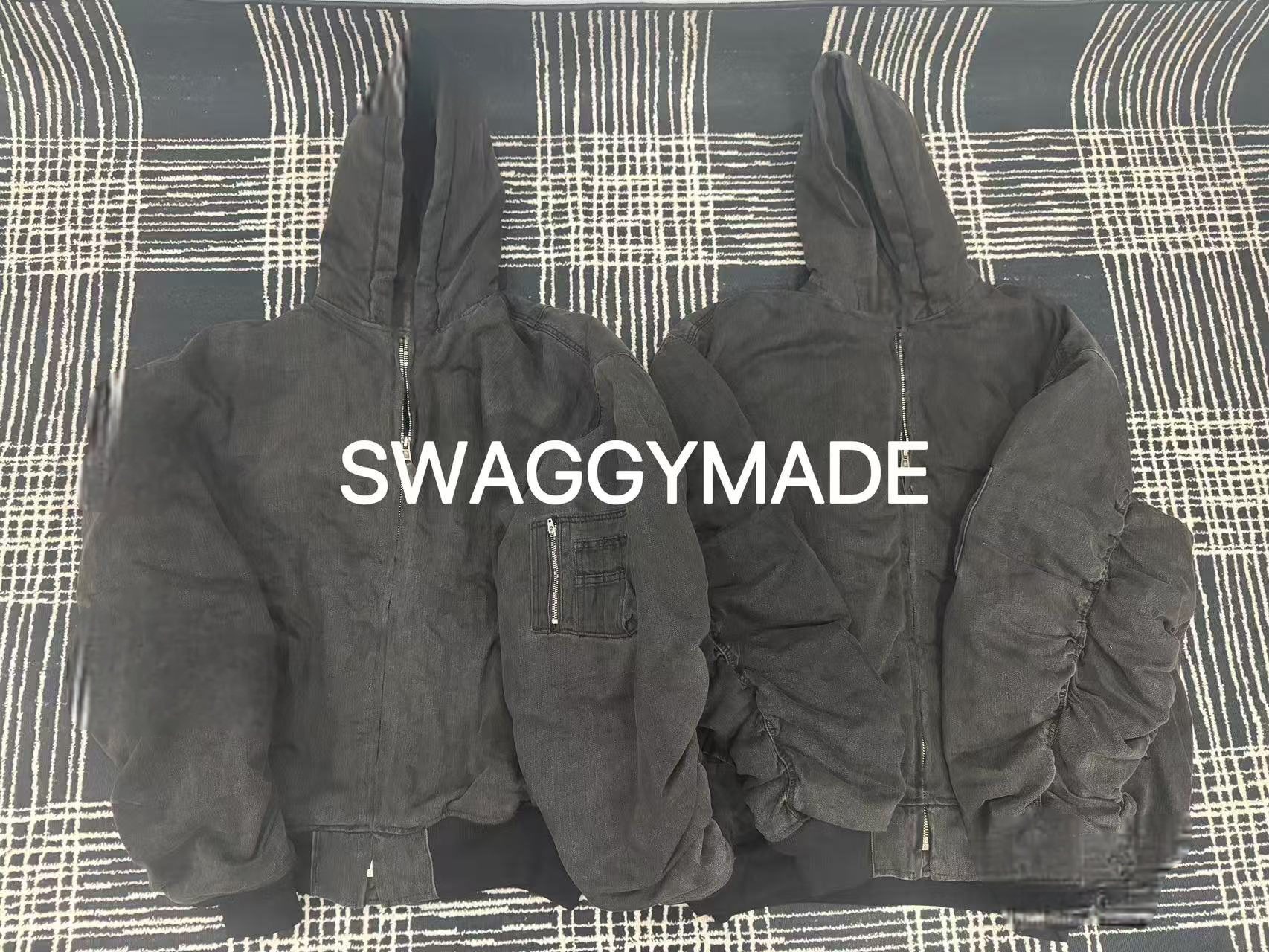 Balenciaga Hooded Bomber Jacket