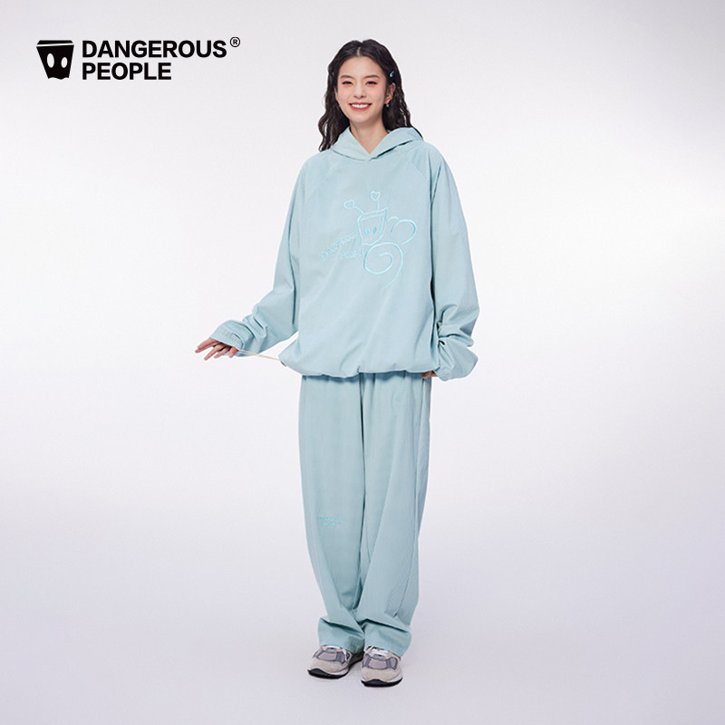 Dangerouspeople薛之谦dsp蜜蜂刺绣插肩袖宽松休闲百搭潮连帽卫衣,淘宝优惠券,粉丝福利购,淘宝优惠卷