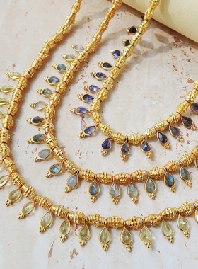 BohemianRhapsodie花朵吊坠项链