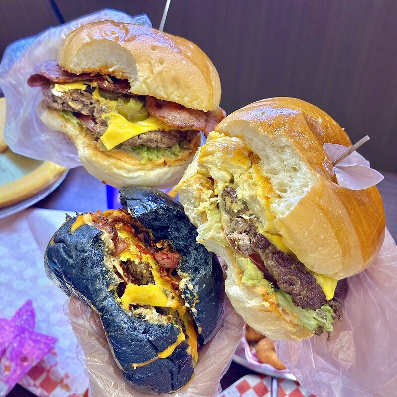 美式汉堡包面包胚商用早餐手工牛肉高端定制8寸超大号巨无霸坯子,淘宝优惠券,粉丝福利购,淘宝优惠卷