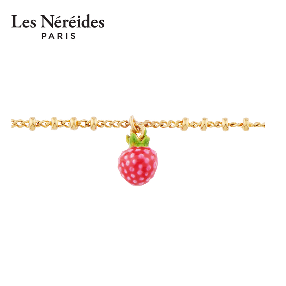 Les Nereides40周年限定纪念系列小草莓柠檬樱桃覆盆子含羞草手链-图3