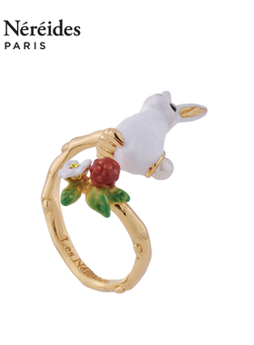 LesNereides魔法覆盆子开口戒指