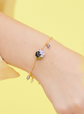 lesnereides小紫藤切面水晶石