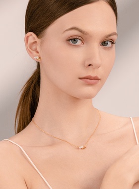 BABYBEI初贝小台阶项链