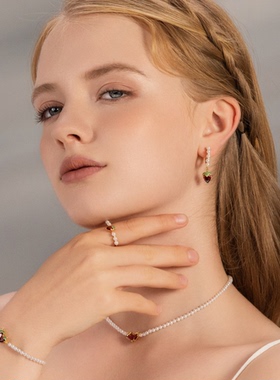 BABYBEI初贝草莓戒指手饰