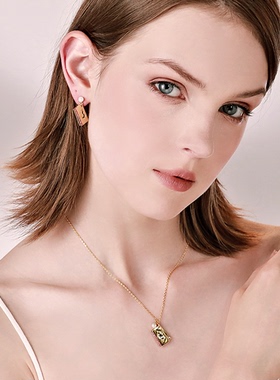 BABYBEI初贝情书项链锁骨链