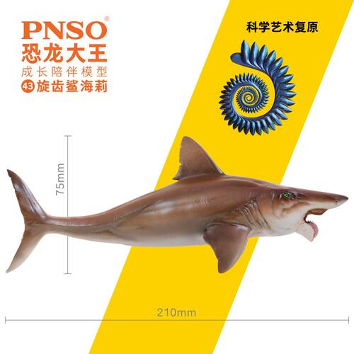 PNSO旋齿鲨海莉恐龙大王成长陪伴模型43 - 图0