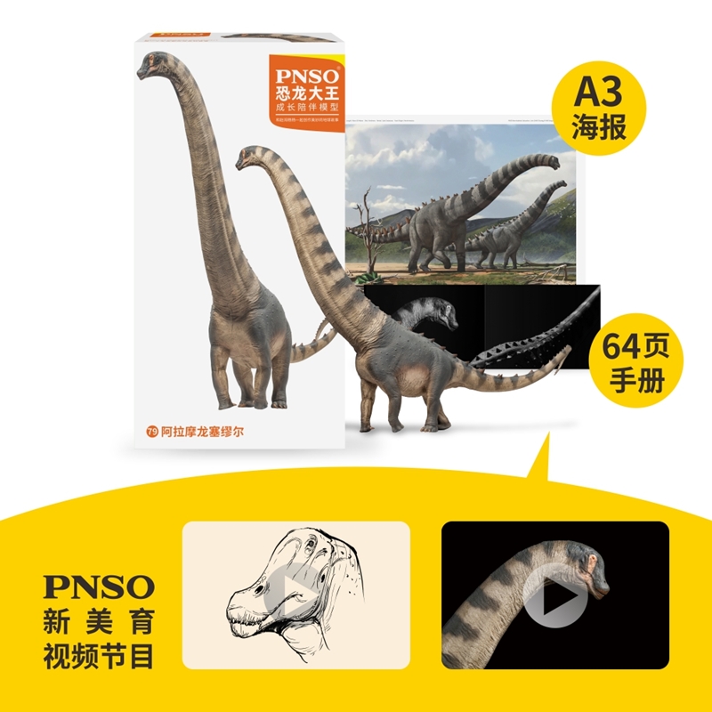 新品PNSO阿拉摩龙塞缪尔恐龙大王成长陪伴模型79 - 图1