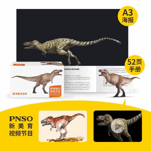 PNSO矮暴龙洛根恐龙大王成长陪伴模型49 - 图0