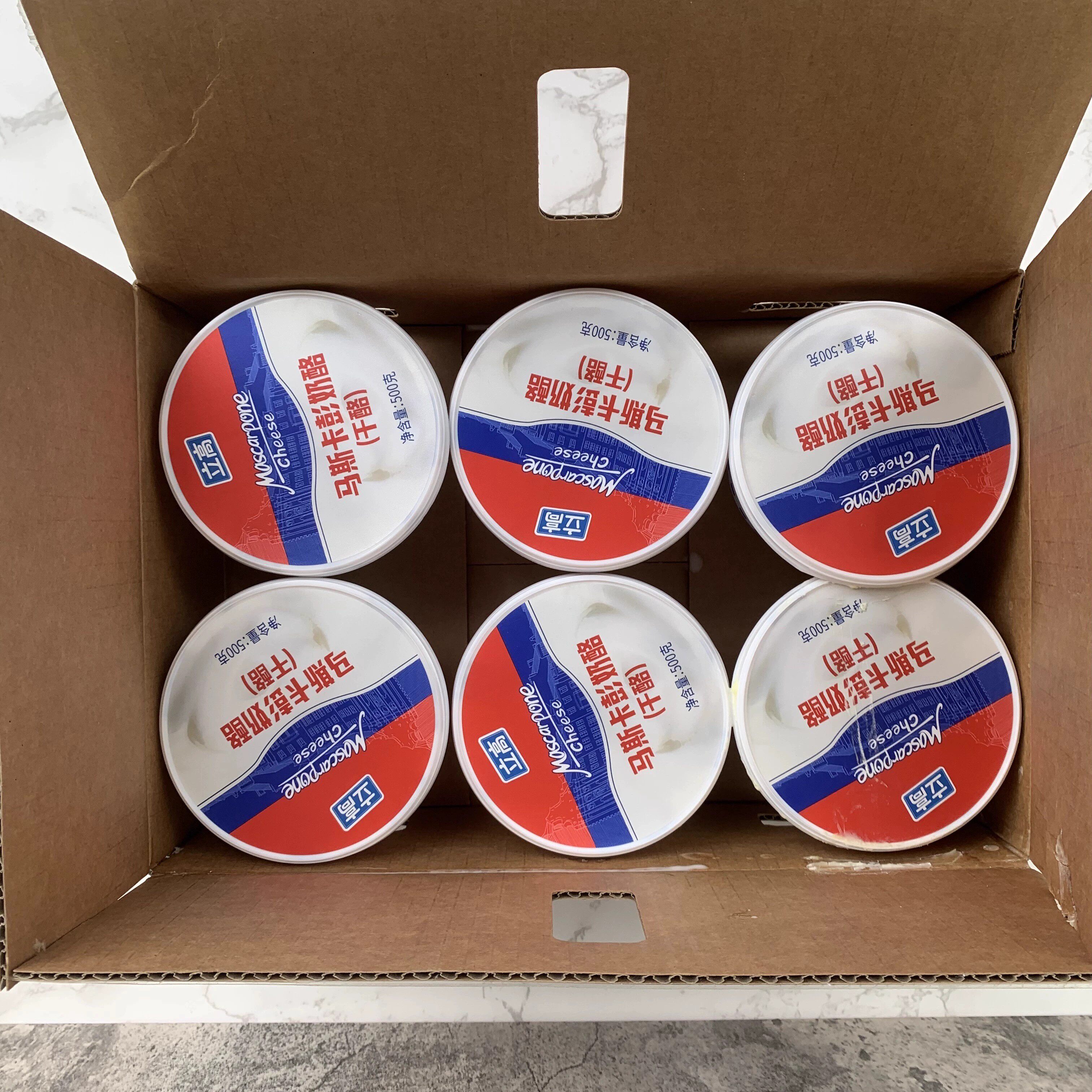 立高马斯卡膨奶酪芝士提拉米苏材料奶油芝士马斯卡彭邦尼干酪500g,淘宝优惠券,粉丝福利购,淘宝优惠卷