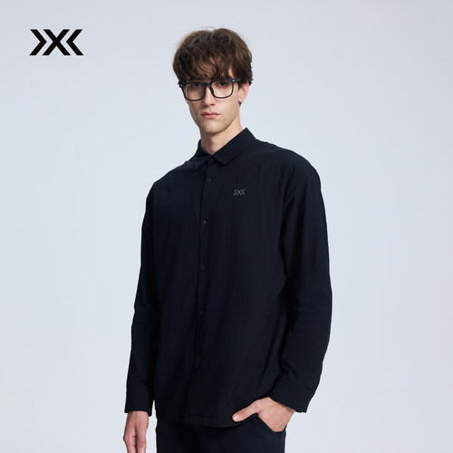 X-BIONIC 艾德 Octa 轻量保暖夹克 防泼拒水男士休闲商务翻领外套 - 图0