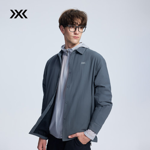 X-BIONIC 艾德 Octa 轻量保暖夹克 防泼拒水男士休闲商务翻领外套 - 图1