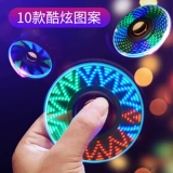 Неоновый гоночный автомобиль для пальца, крутящийся волчок, ветрозащитная креативная зажигалка с usb-зарядкой, популярно в интернете