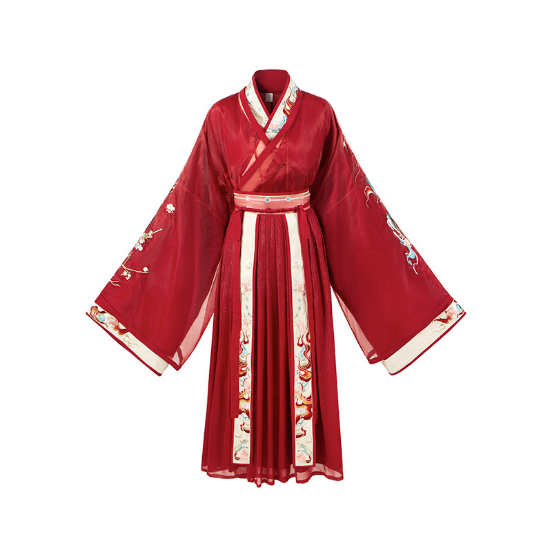 小豆蔻女款汉服婚服 十三余汉服