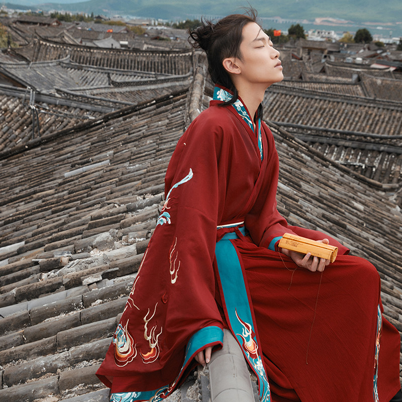 小豆蔻男款汉服婚服 十三余汉服