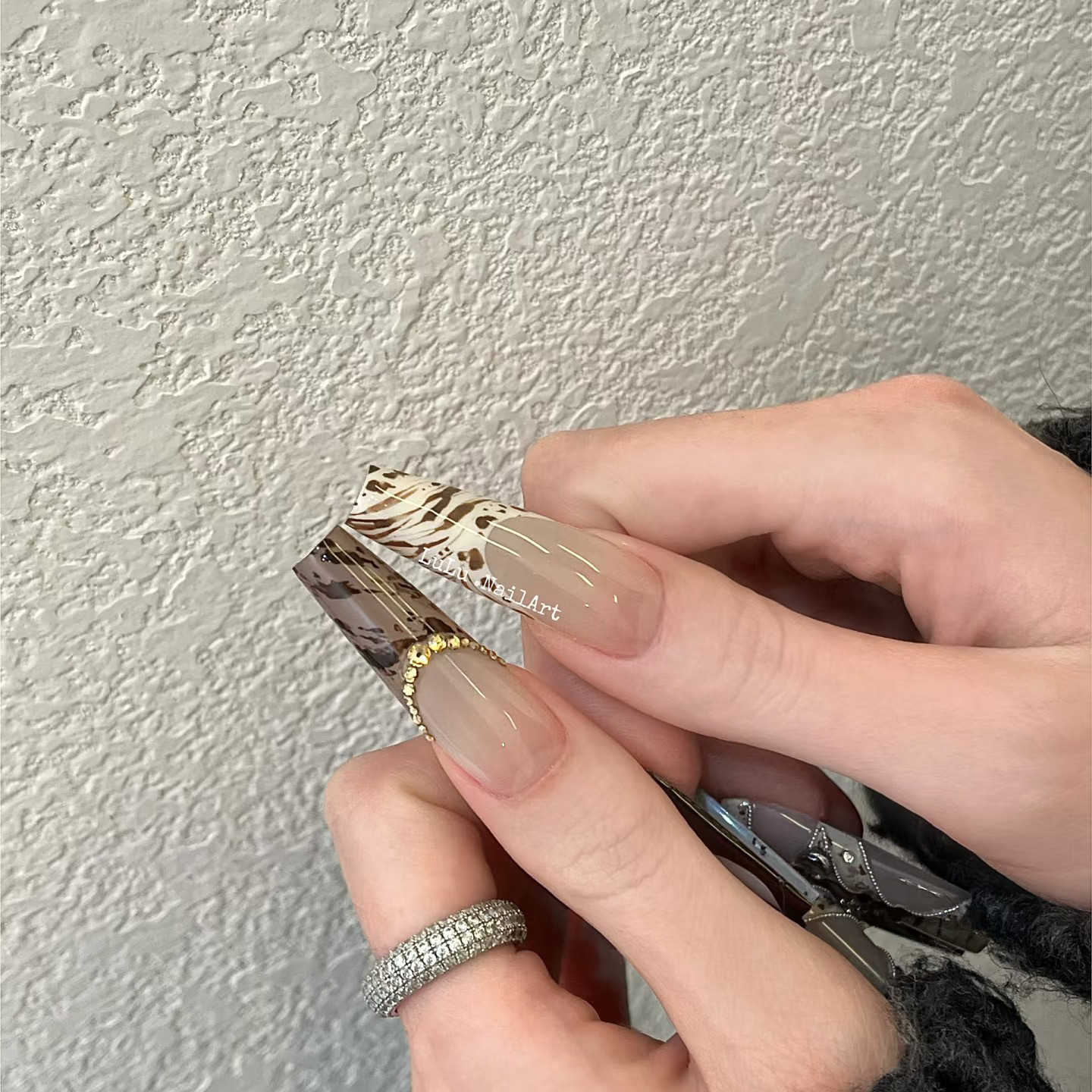 新款美甲贴高级感腮红长穿戴甲手工穿戴甲高级感美甲贴片成品指甲,淘宝优惠券,粉丝福利购,淘宝优惠卷