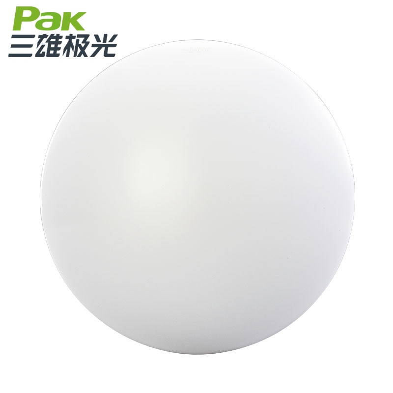 三雄极光LED全白柔雅吸顶灯客厅卧室阳台玄关6W12w18w24w吸顶灯_虎窝淘