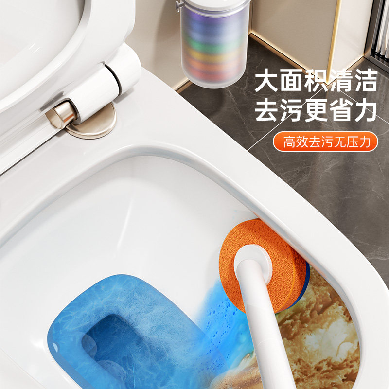 一次性马桶刷家用无死角2025新款壁挂式卫生间洗厕所刷子清洁神器,淘宝优惠券,粉丝福利购,淘宝优惠卷