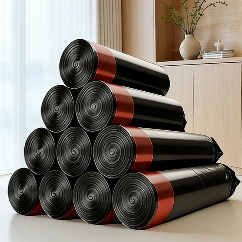 垃圾袋家用加厚手提式抽绳厨房塑料大号黑色免撕背心实惠装塑料袋,淘宝优惠券,粉丝福利购,淘宝优惠卷