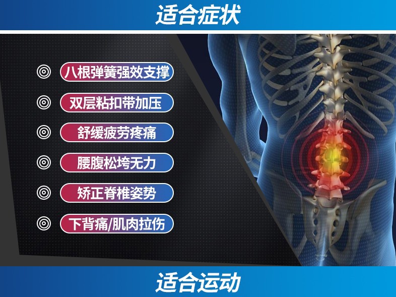 部保护支撑条健身举重运动背部带带LP透气超轻LP919KM919KM腰护腰-图2