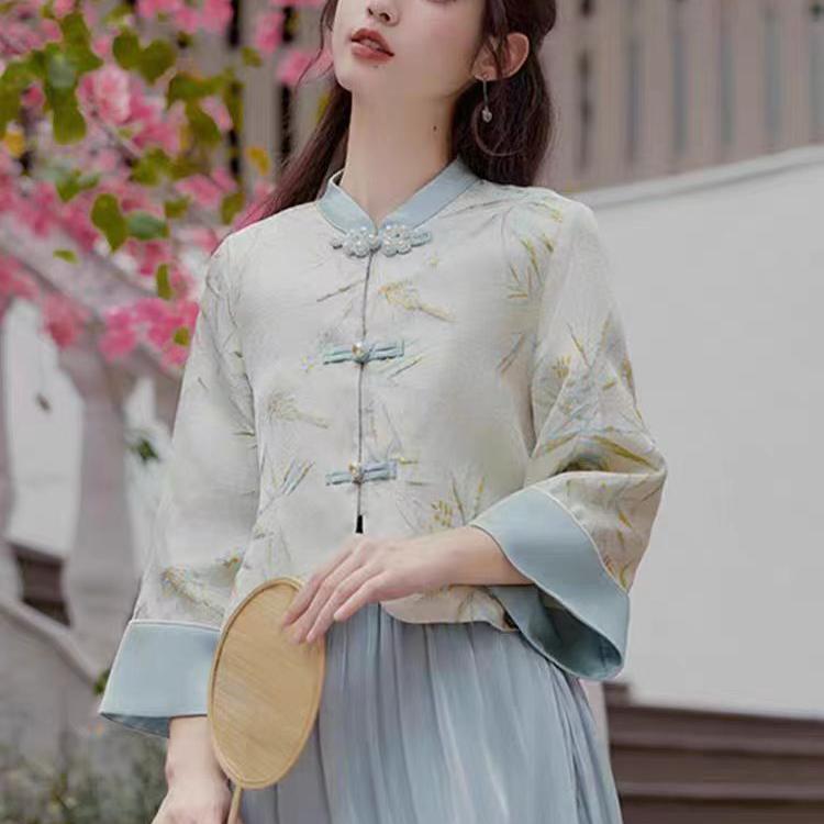 出租赁中式伴娘裙2024秋冬新款中国风秀禾服姐妹团唐装长裙马面裙