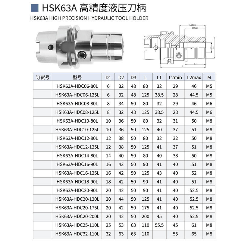 高精度0.003液压刀柄BT40 BT50 HSK加工中心数控刀柄液压抗震,淘宝优惠券,粉丝福利购,淘宝优惠卷