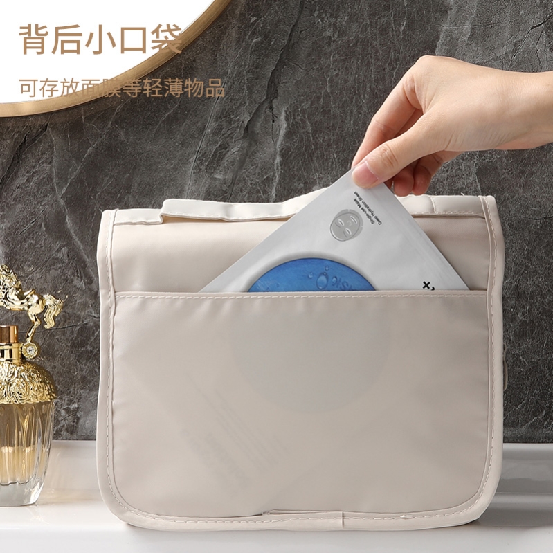 Travel Cosmetic Bag Women Zipper Make Up Transparent Makeup - 图2